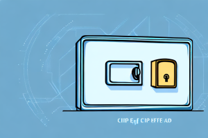 A locked safe embedded in a computer chip